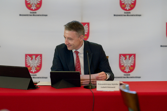 Przewodniczący sejmiku Mazowsza Ludwik Rakowski