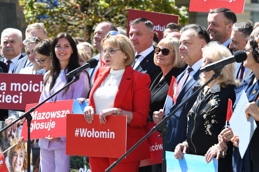 Elżbieta Radwan, burmistrz Wołomina